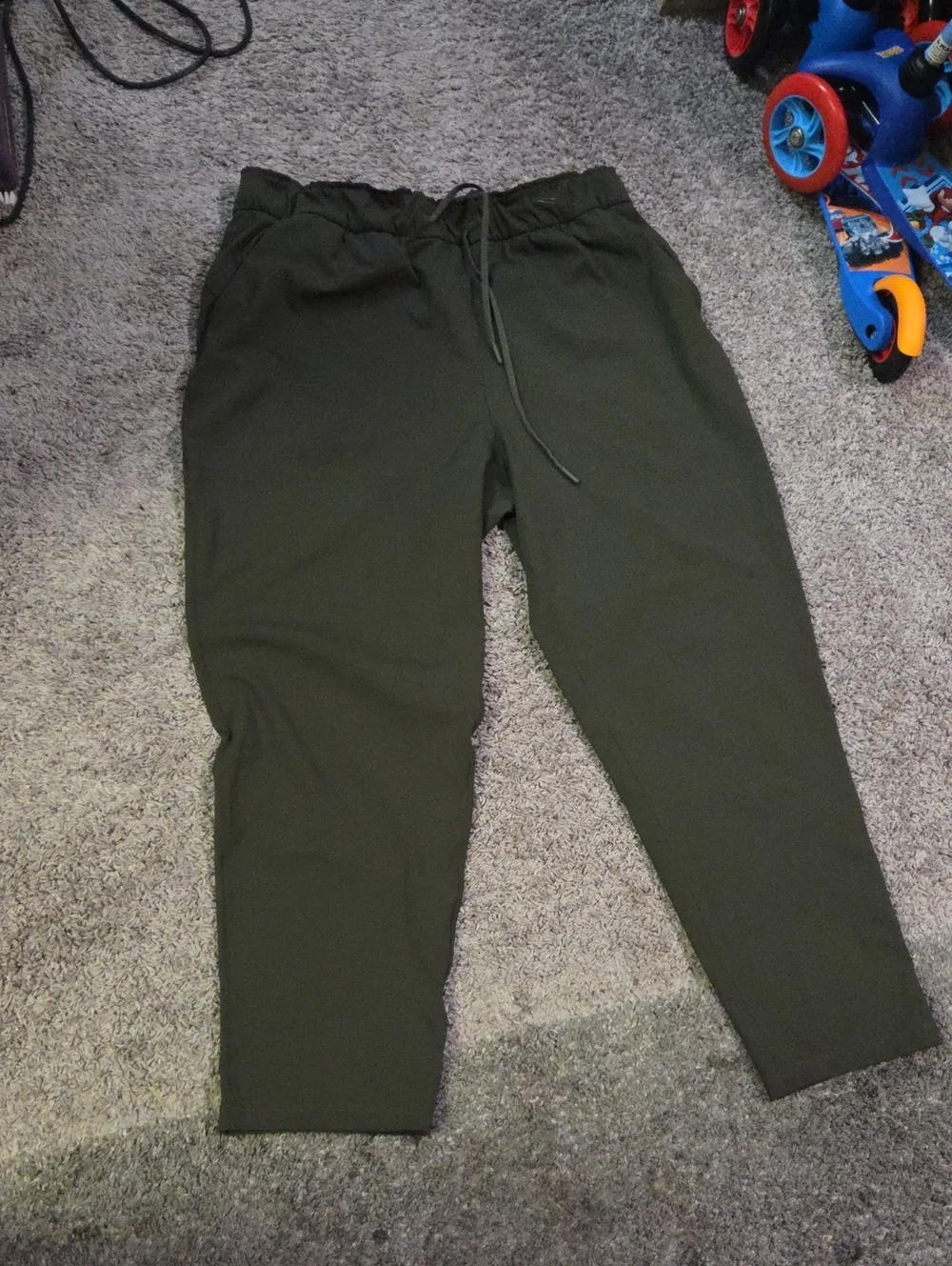 lululemon athletica Olive Green Drawstring Pants